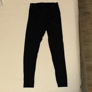 Black full length leggings